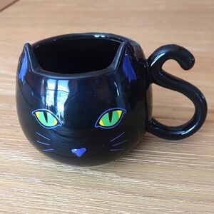 Disney Hocus Pocus Binx Black Cat Sculpted Mug "Binx Is My Spirit Animal"
